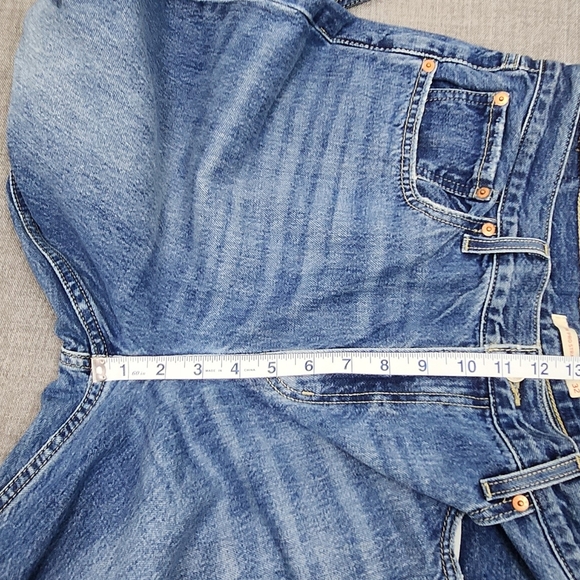 Levis Low Pro Straight Denim Style Medium Wash Jeans 32 - Picture 7 of 11